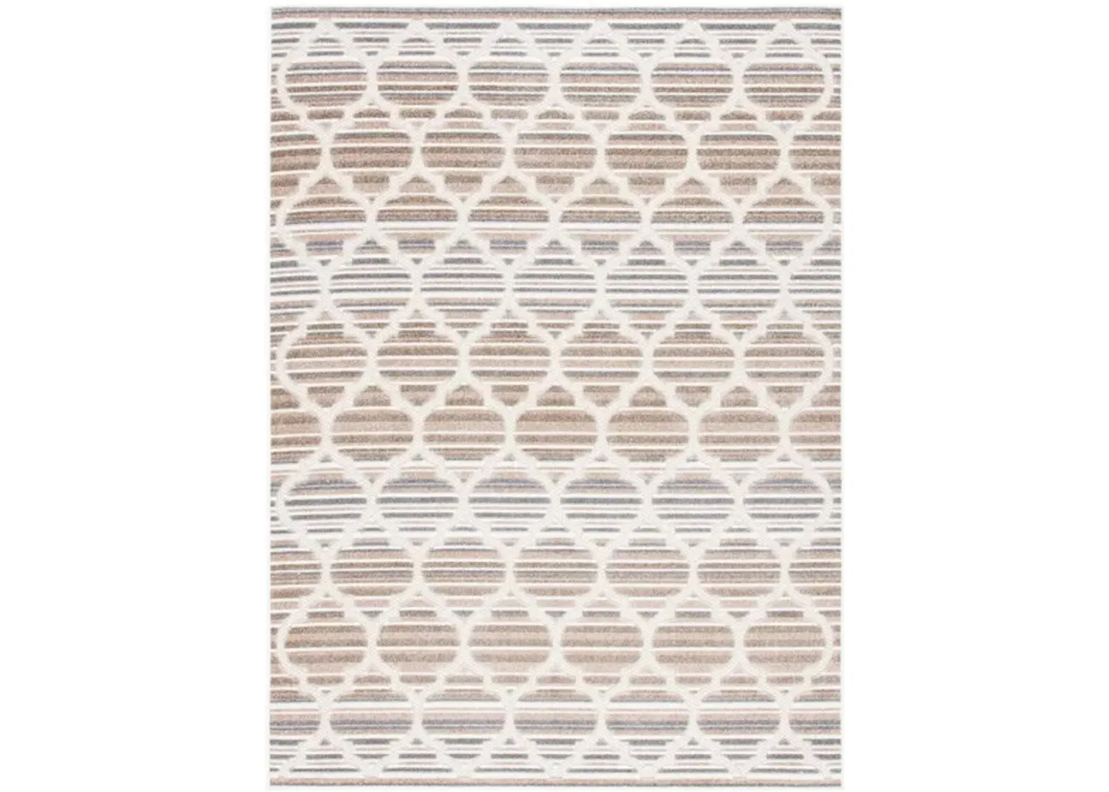 Cabana I Area Rug in Gray & Ivory by Safavieh