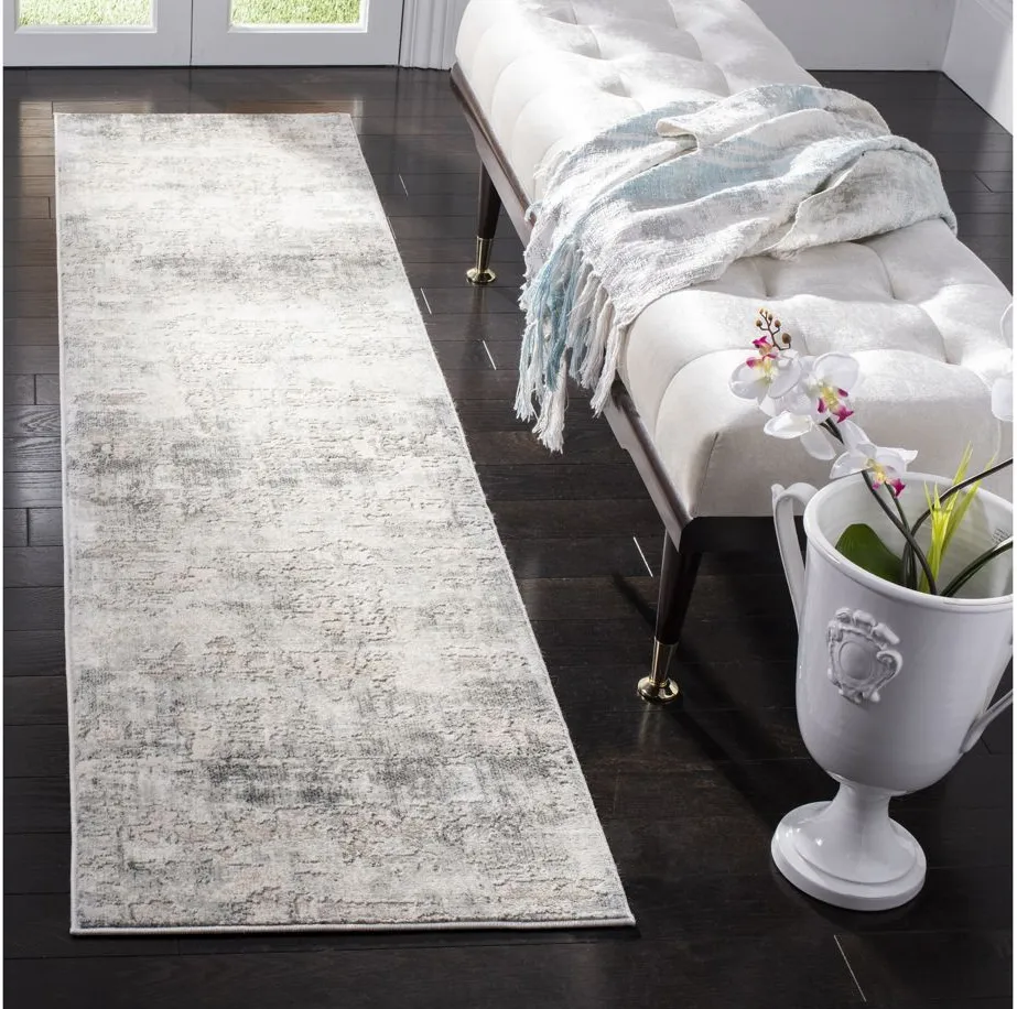 Safavieh Tanica Runner Rug in Charcoal by Safavieh