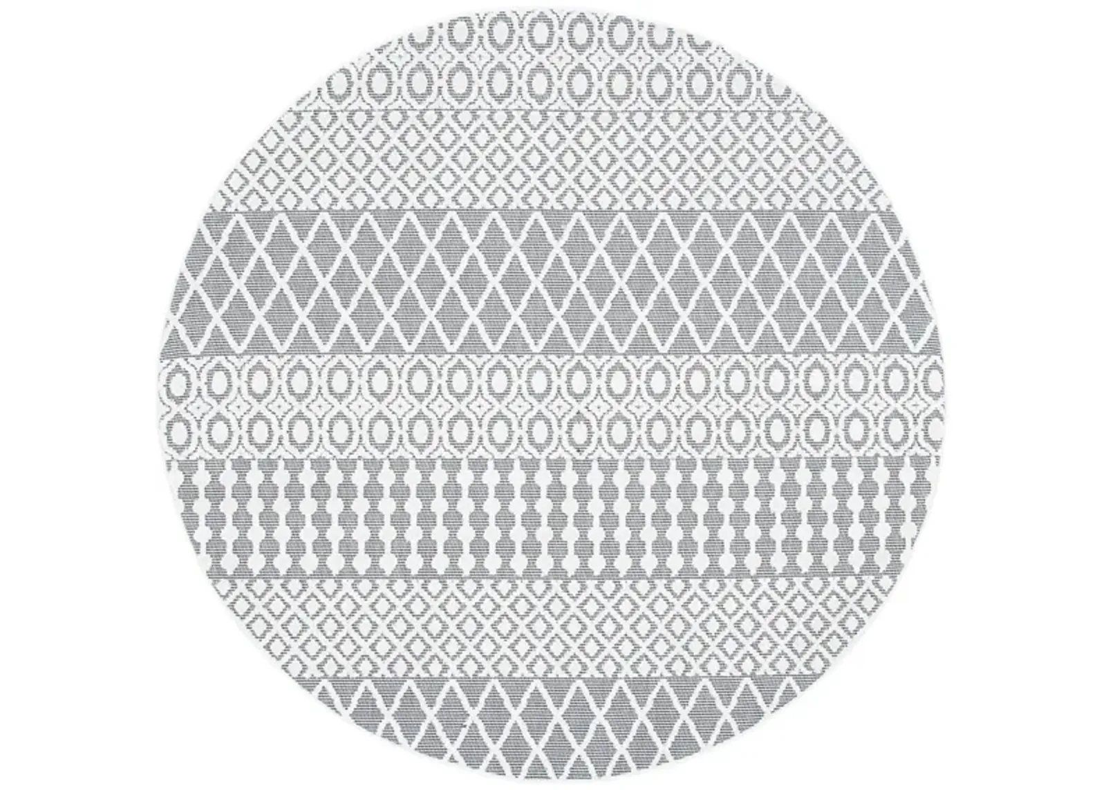 Cabana IV Area Rug in Ivory & Gray by Safavieh