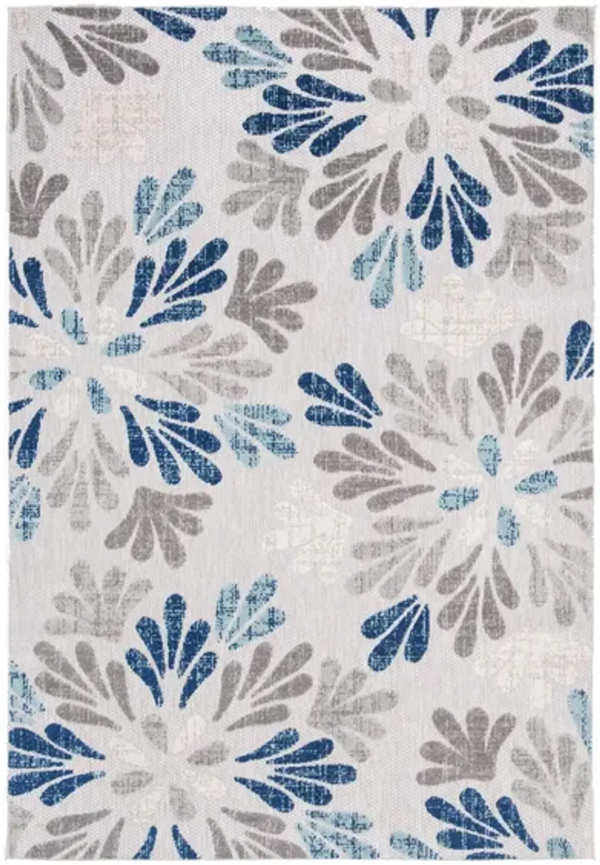 Cabana IV Area Rug in Gray & Blue by Safavieh