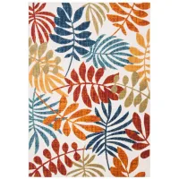 Cabana V Area Rug in Creme & Red by Safavieh