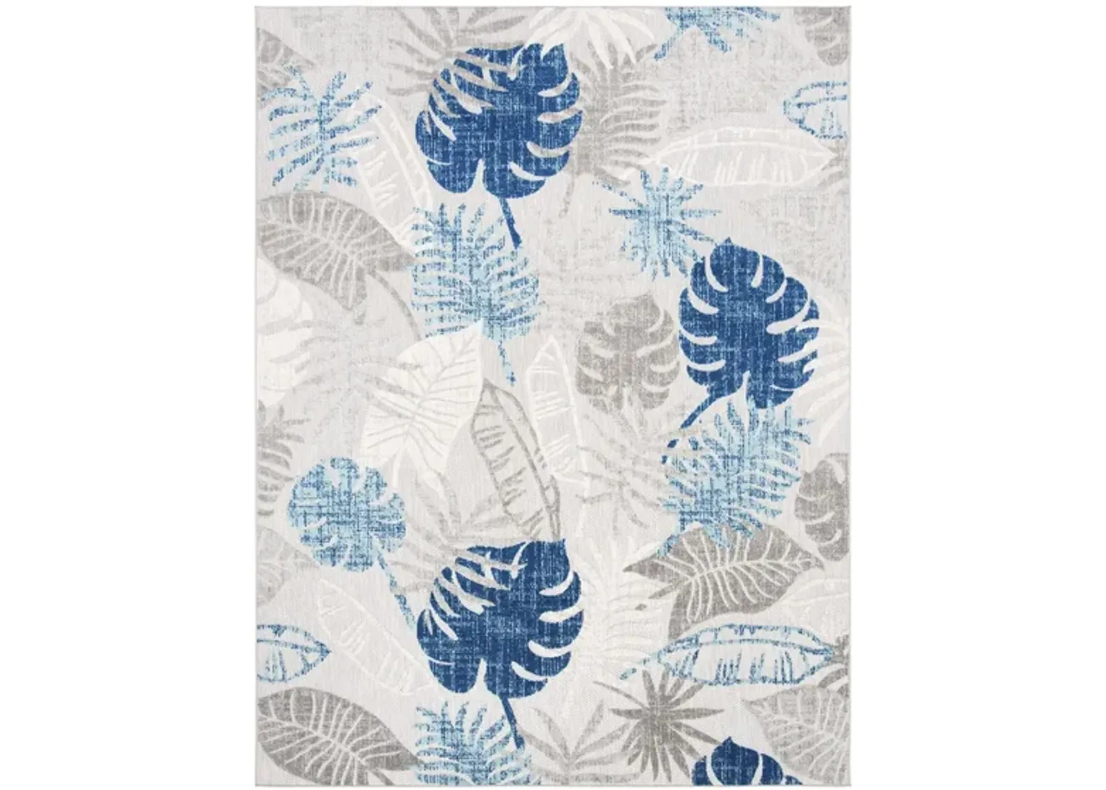 Cabana V Area Rug in Gray & Blue by Safavieh