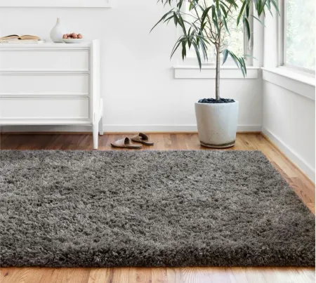 Mila Accent Rug in Charcoal by Loloi Rugs