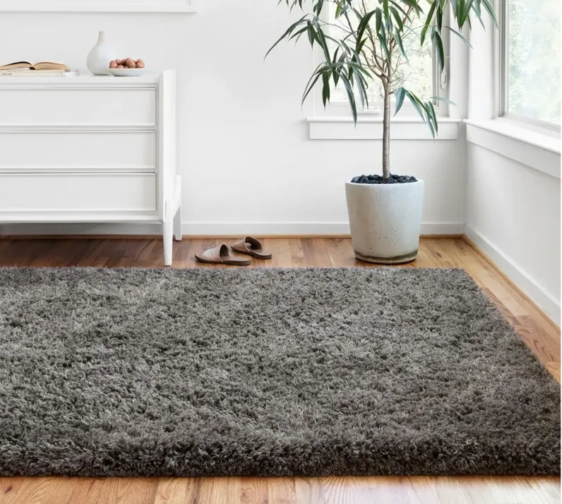 Mila Accent Rug in Charcoal by Loloi Rugs