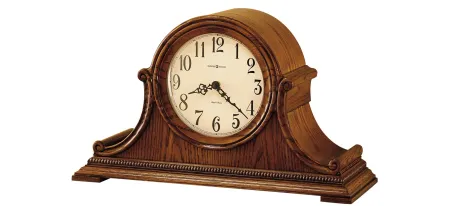 Hillsborough Mantel Clock in Yorkshire Oak by Howard Miller