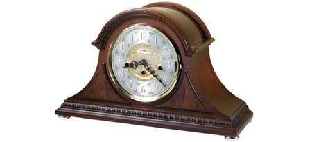 Barrett Mantel Clock in Windsor Cherry by Howard Miller