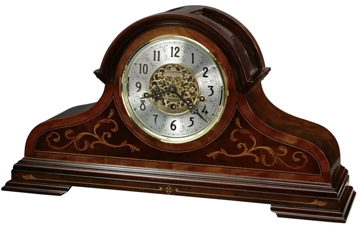 Bradley Mantel Clock in Windsor Cherry (Limited) by Howard Miller