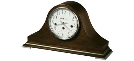 Salem II Mantel Clock in Espresso by Howard Miller