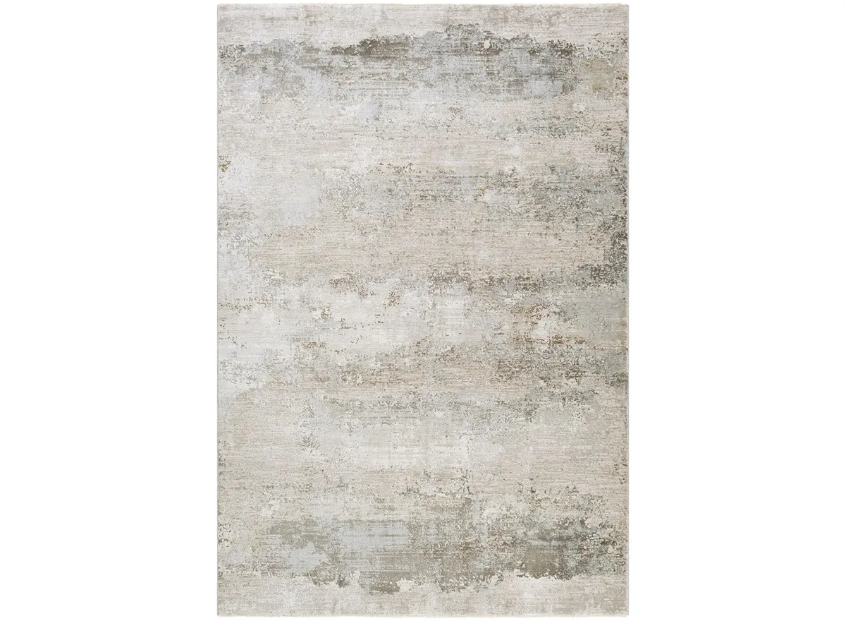 Glynn Sahara Moon Area Rug in Earth Tones by Surya