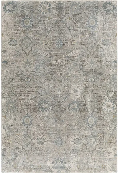 Glynn Andor Area Rug in Sage, Khaki, Denim, Gray by Surya