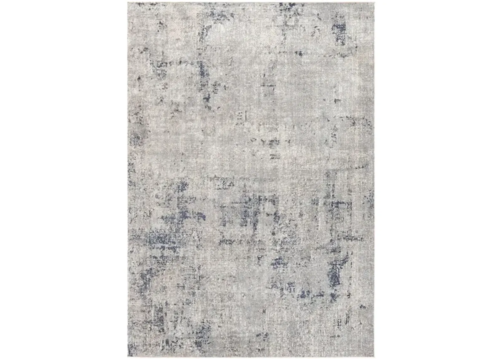 Huntington Beach Abstract Indoor/Outdoor Area Rug in Navy, Denim, Light Gray, Cream by Surya