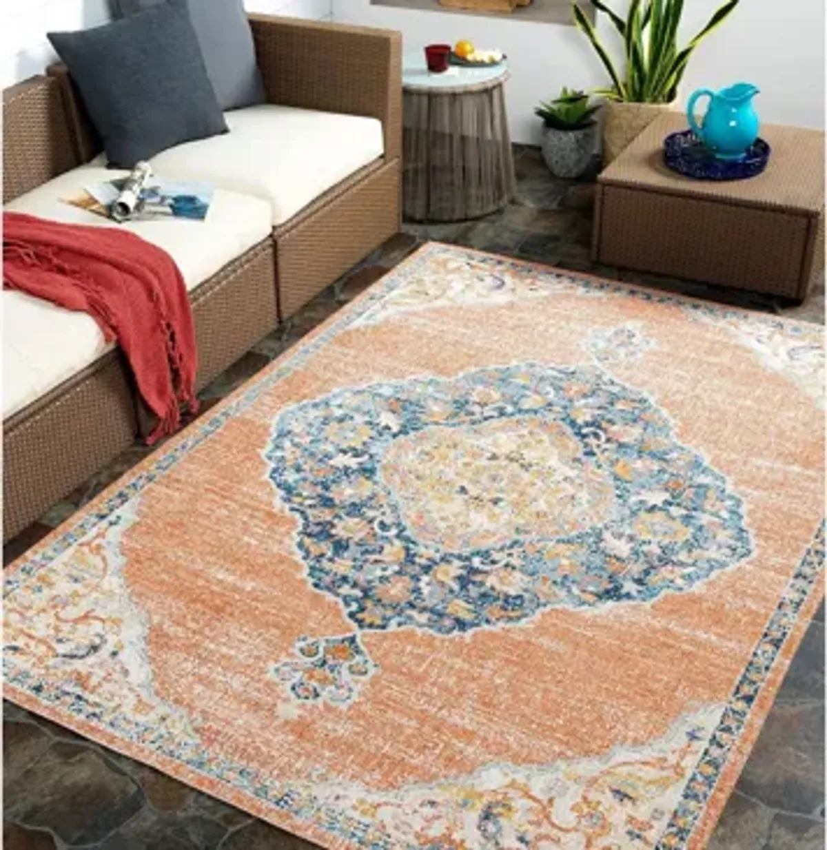 Huntington Beach Leo Indoor/Outdoor Area Rug