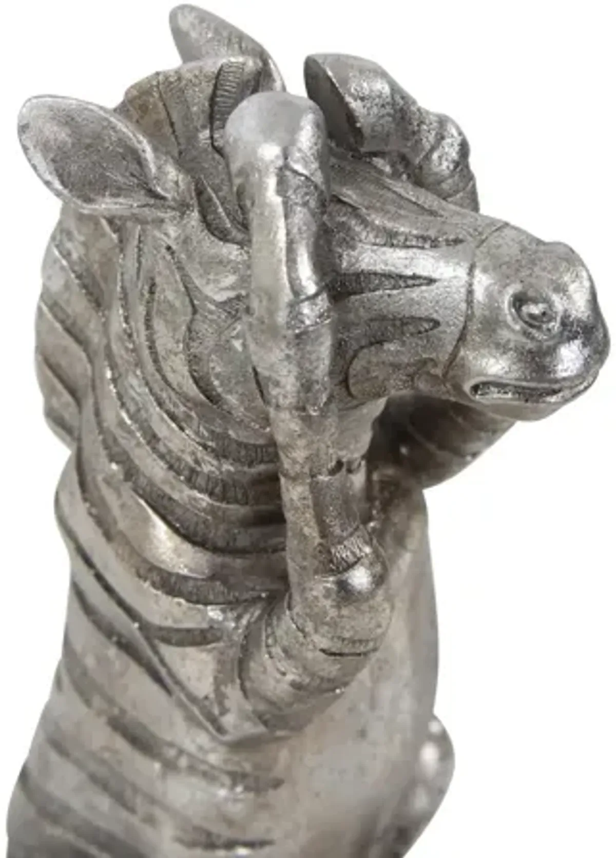 Zuri Zebra (See No Evil) Sculpture