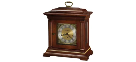 Thomas Tompion Mantel Clock in Windsor Cherry by Howard Miller