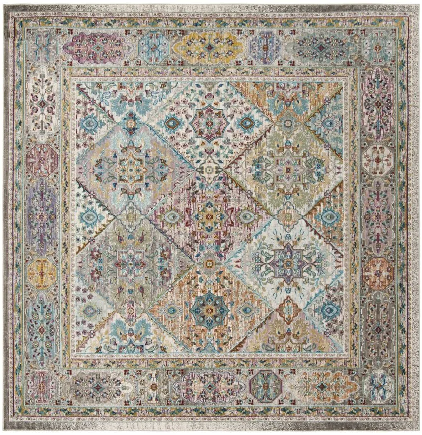 Adalyn Area Rug in Cream / Multi by Safavieh