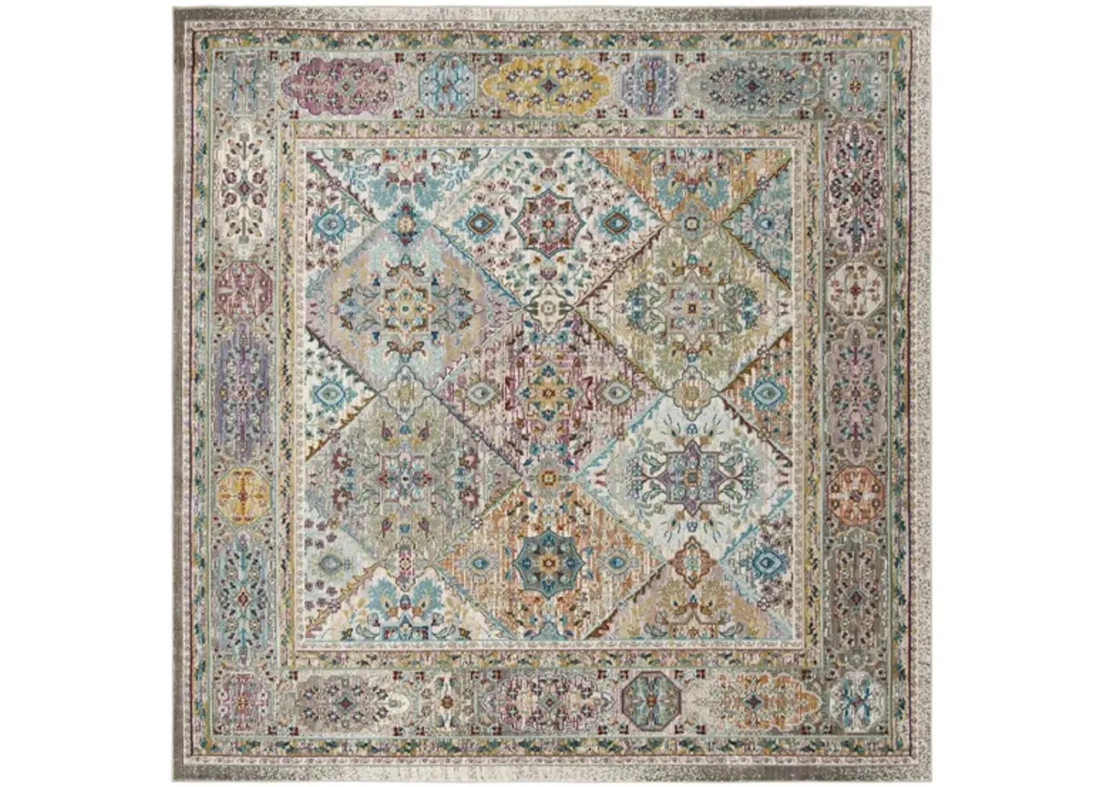 Adalyn Area Rug in Cream / Multi by Safavieh