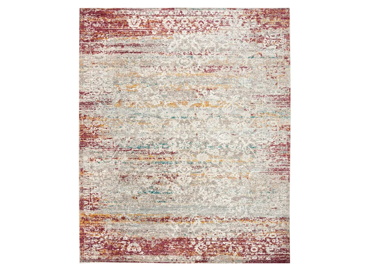 Ailani Area Rug in Red / Creme by Safavieh