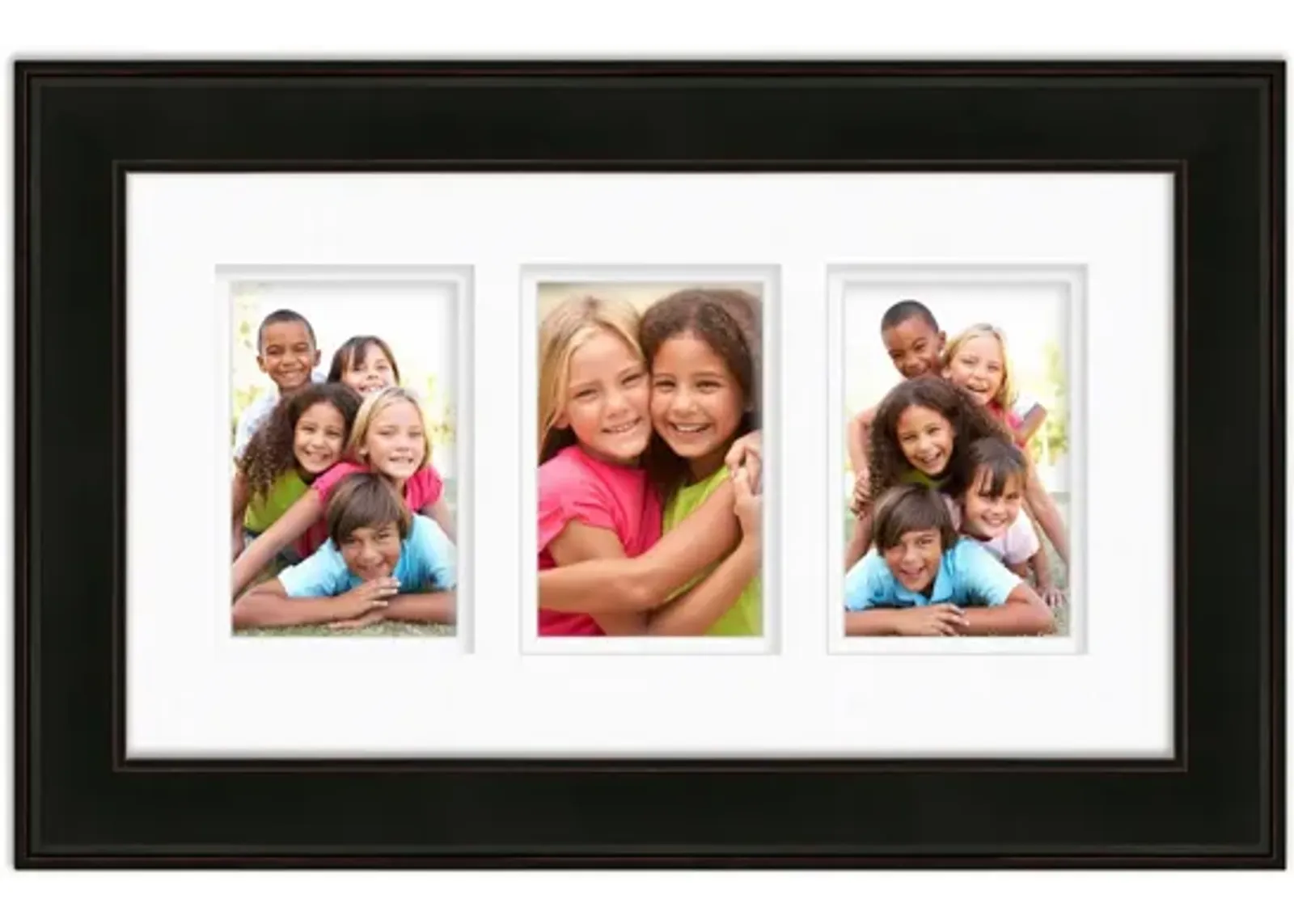 Gardenia 9x16 Photo Frame in Black by Courtside Market