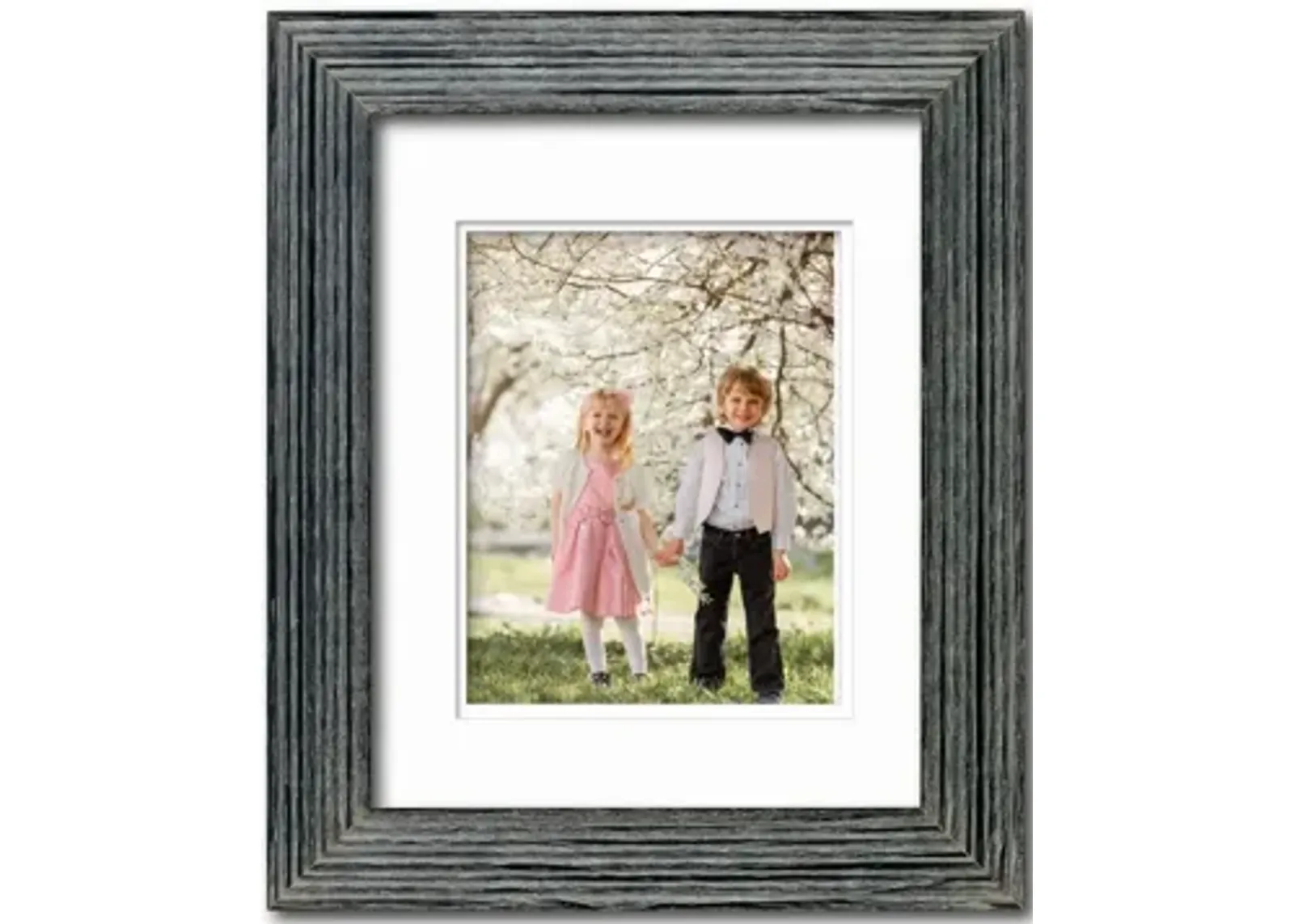 Organic 11x14 Photo Frame in Barn Blue by Courtside Market