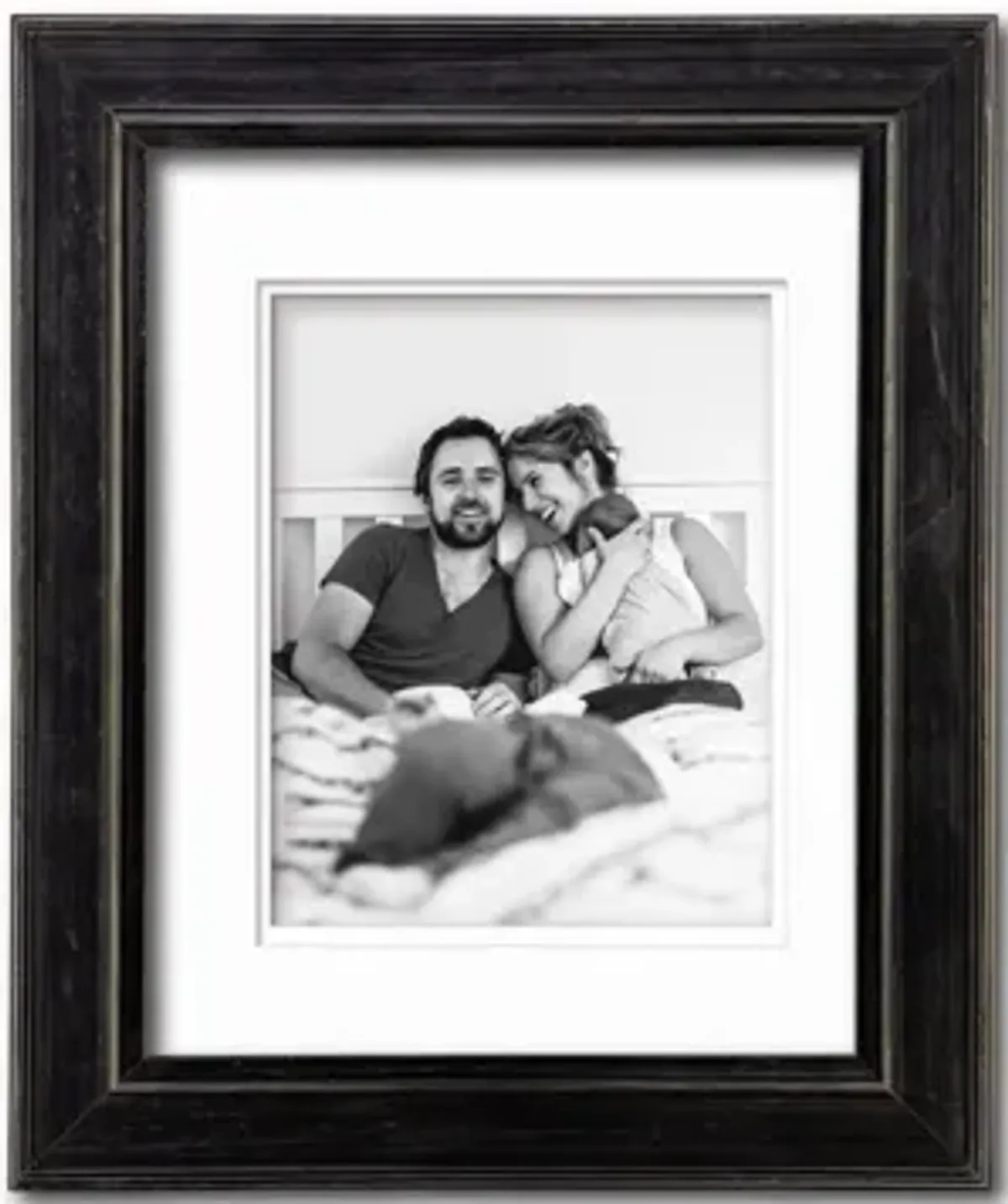 Rustic Industrial 11x14 Photo Frame in Graphene by Courtside Market