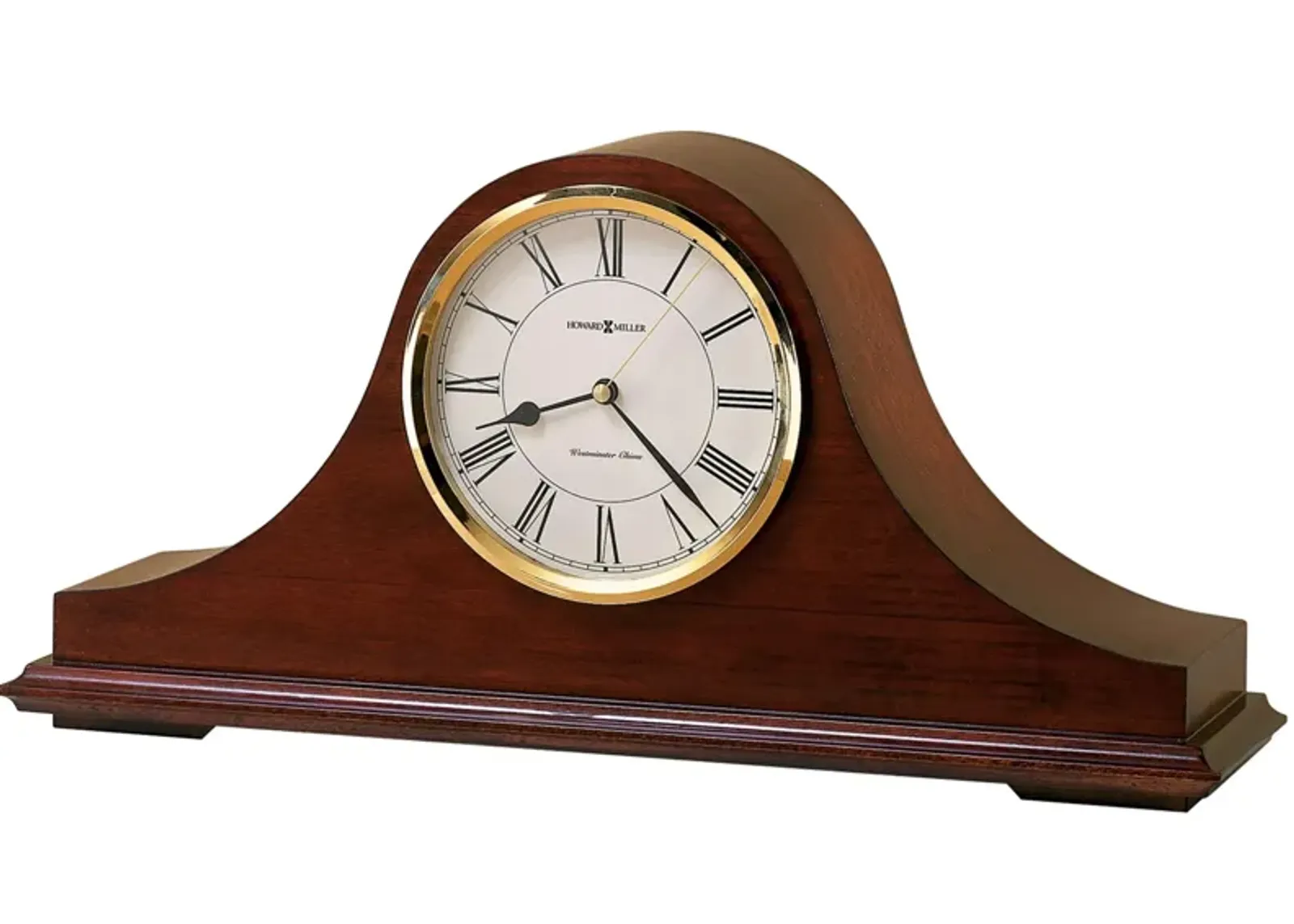 Christopher Mantel Clock in Windsor Cherry by Howard Miller