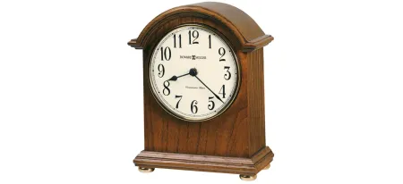 Myra Mantel Clock in Yorkshire Oak by Howard Miller