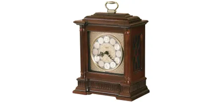 Akron Mantel Clock in Windsor Cherry by Howard Miller