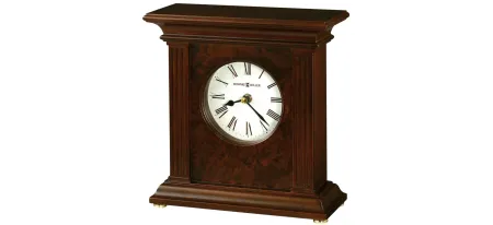 Andover Mantel Clock in Cherry Bordeaux by Howard Miller