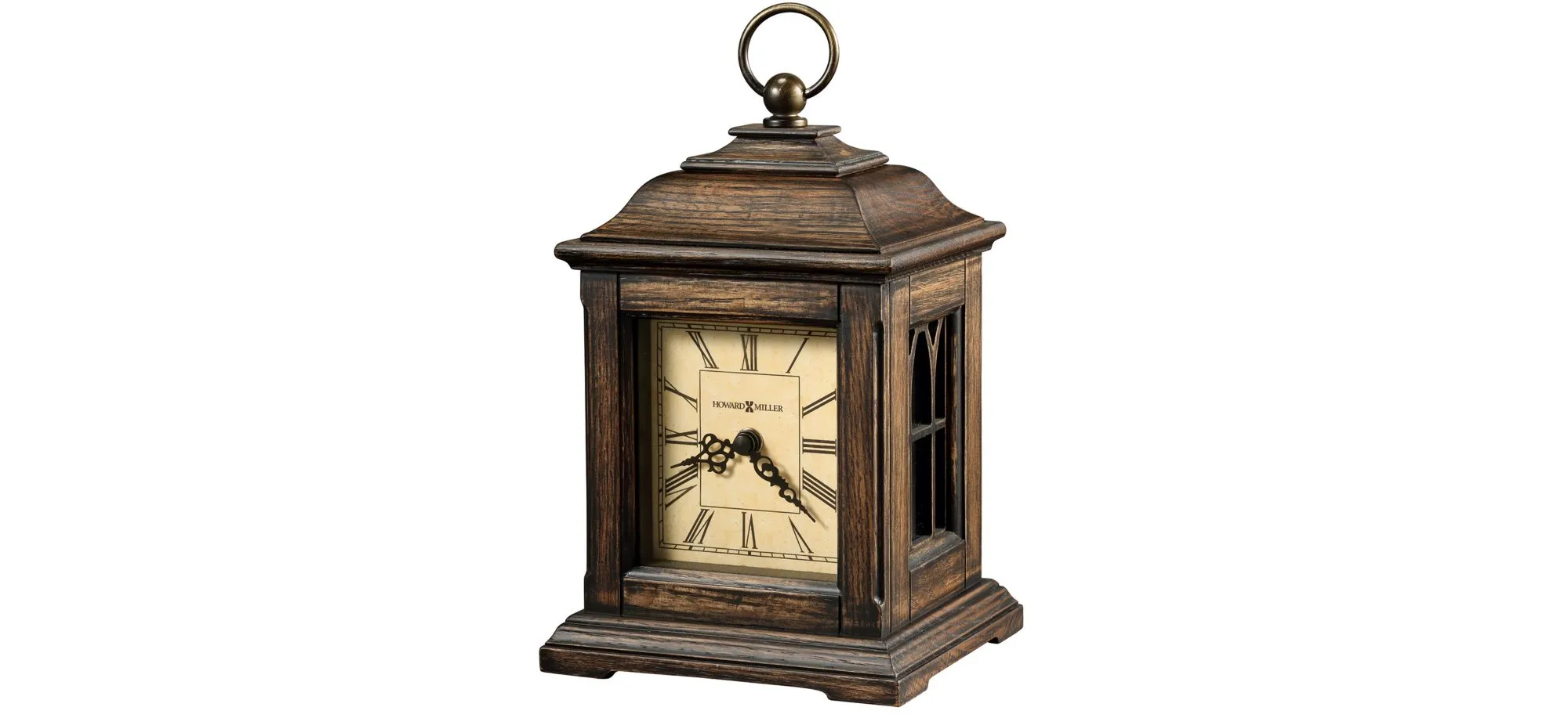 Talia Mantel Clock in Brown by Howard Miller