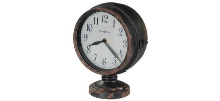 Cramden Mantel Clock in Black by Howard Miller