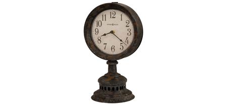 Ardie Mantel Clock in Brown by Howard Miller