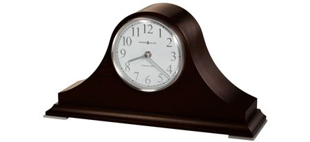 Salem Mantel Clock in Black Coffee by Howard Miller