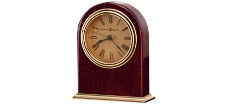 Parnell Tabletop Clock in Rosewood by Howard Miller