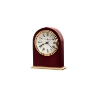 Craven Tabletop Clock in Rosewood by Howard Miller
