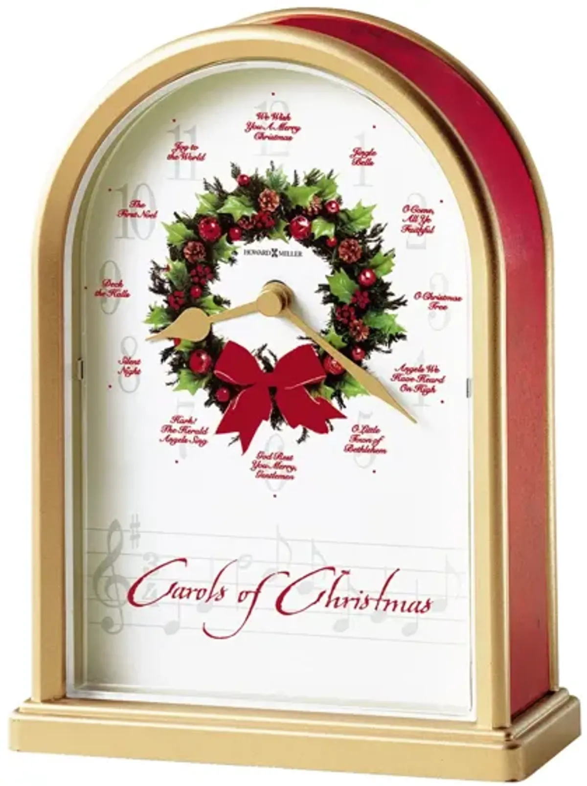 Carols of Christmas II Tabletop Clock