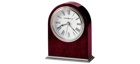 Walker Tabletop Clock in Rosewood by Howard Miller