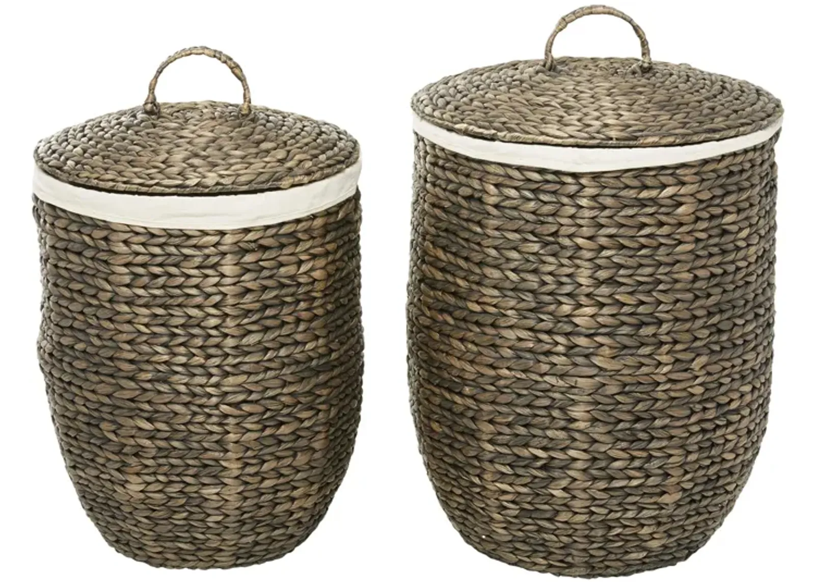 Ivy Collection TK Basket - Set of 2 in Dark Brown by UMA Enterprises