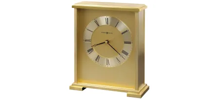 Exton Tabletop Clock in Metal by Howard Miller