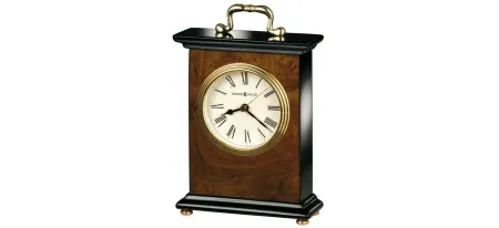 Berkley Tabletop Clock in Brown by Howard Miller