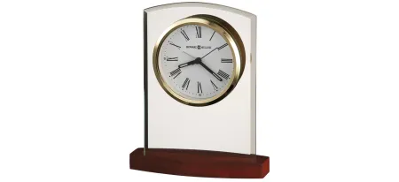 Marcus Tabletop Clock in Brown by Howard Miller