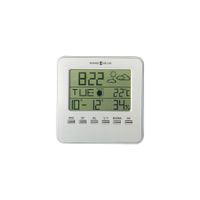 Weather View Tabletop Clock in White by Howard Miller