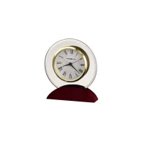 Dana Tabletop Clock in Brown by Howard Miller
