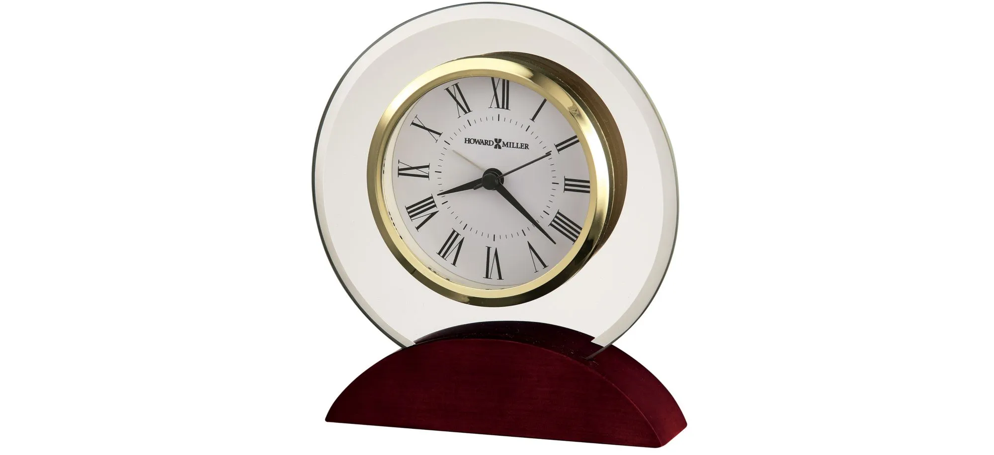 Dana Tabletop Clock in Brown by Howard Miller