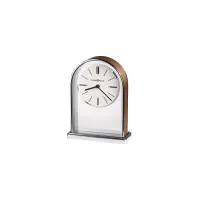 Milan Tabletop Clock in White by Howard Miller