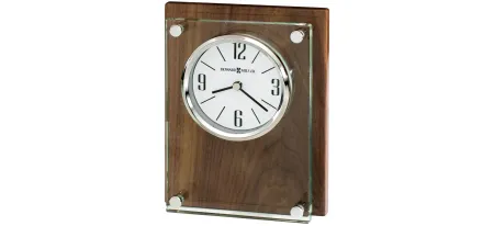 Amherst Tabletop Clock in Brown by Howard Miller