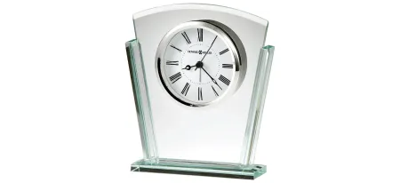 Granby Tabletop Clock in Silver by Howard Miller
