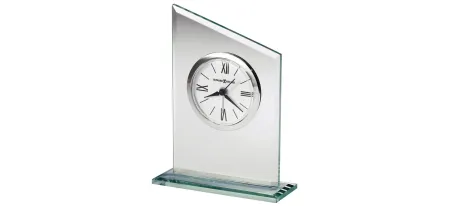 Leigh Tabletop Clock in Silver by Howard Miller