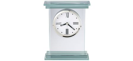 Hightower Tabletop Clock in Silver by Howard Miller