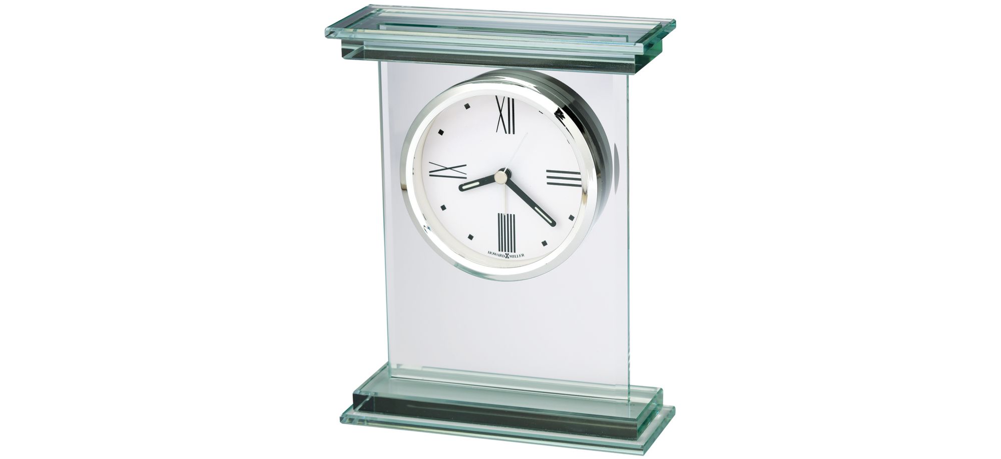 Hightower Tabletop Clock in Silver by Howard Miller