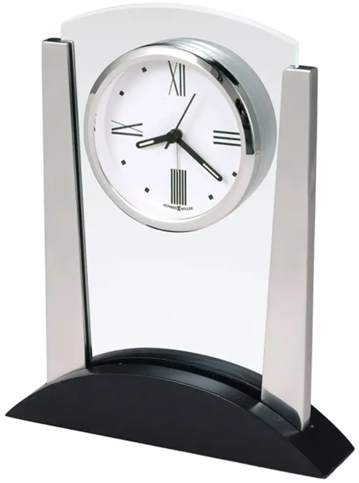 Denham Tabletop Clock in Silver by Howard Miller